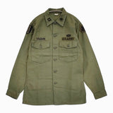 US.ARMY 70's ユーティリティシャツ 70年代 15 1/2 X33 長袖シャツ カーキ メンズ ユーエスアーミー/アメリカ軍【中古】5-0805M♪