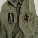 US.ARMY 70's ユーティリティシャツ 70年代 15 1/2 X33 長袖シャツ カーキ メンズ ユーエスアーミー/アメリカ軍【中古】5-0805M♪