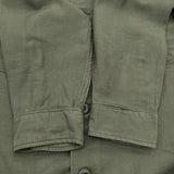 US.ARMY 70's ユーティリティシャツ 70年代 15 1/2 X33 長袖シャツ カーキ メンズ ユーエスアーミー/アメリカ軍【中古】5-0805M♪