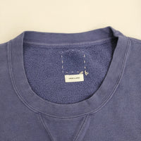 VISVIM MONDO SWEAT S/L DMGD (U.D.) 0124105010023 ノースリーブ スウェット 24SS ブルー メンズ ビズビム/ヴィズヴィム【中古】5-0713S♪