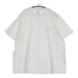COMOLI 新品 サープラスTシャツ Z01-05017 サイズ4 定価13200円 半袖Ｔシャツ カットソー 24SS ホワイト メンズ コモリ【中古】5-0713S♪