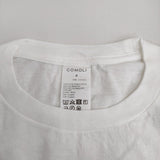 COMOLI 新品 サープラスTシャツ Z01-05017 サイズ4 定価13200円 半袖Ｔシャツ カットソー 24SS ホワイト メンズ コモリ【中古】5-0713S♪