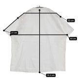 COMOLI 新品 サープラスTシャツ Z01-05017 サイズ4 定価13200円 半袖Ｔシャツ カットソー 24SS ホワイト メンズ コモリ【中古】5-0713S♪