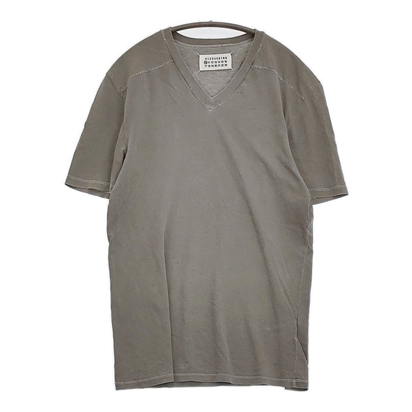 Maison Martin Margiela ここのえ時代 Vネック 半袖Ｔシャツ カットソー グレー メンズ メゾンマルタンマルジェラ【中古】5-0713S♪