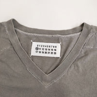 Maison Martin Margiela ここのえ時代 Vネック 半袖Ｔシャツ カットソー グレー メンズ メゾンマルタンマルジェラ【中古】5-0713S♪