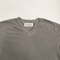 Maison Martin Margiela ここのえ時代 Vネック 半袖Ｔシャツ カットソー グレー メンズ メゾンマルタンマルジェラ【中古】5-0713S♪
