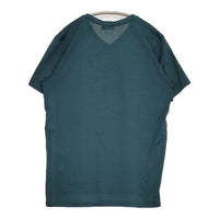 JIL SANDER 709002 MF245008 サイズM Vネック 半袖Ｔシャツ カットソー ダークグリーン メンズ ジルサンダー【中古】5-0713S♪