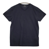 JIL SANDER jsmg706006mg24730852 サイズM 無地 Vネック 半袖Ｔシャツ カットソー ネイビー メンズ ジルサンダー【中古】5-0713S♪