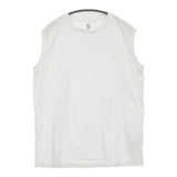 BATONER MERIYASU NO SLEEVE コットン ノースリーブ サイズ2 BN-24SM-062 定価9900円 カットソー 24SS ホワイト メンズ バトナー【中古】5-0704S♪