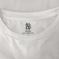 BATONER MERIYASU NO SLEEVE コットン ノースリーブ サイズ2 BN-24SM-062 定価9900円 カットソー 24SS ホワイト メンズ バトナー【中古】5-0704S♪