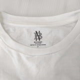 BATONER MERIYASU NO SLEEVE コットン ノースリーブ サイズ2 BN-24SM-062 定価9900円 カットソー 24SS ホワイト メンズ バトナー【中古】5-0704S♪