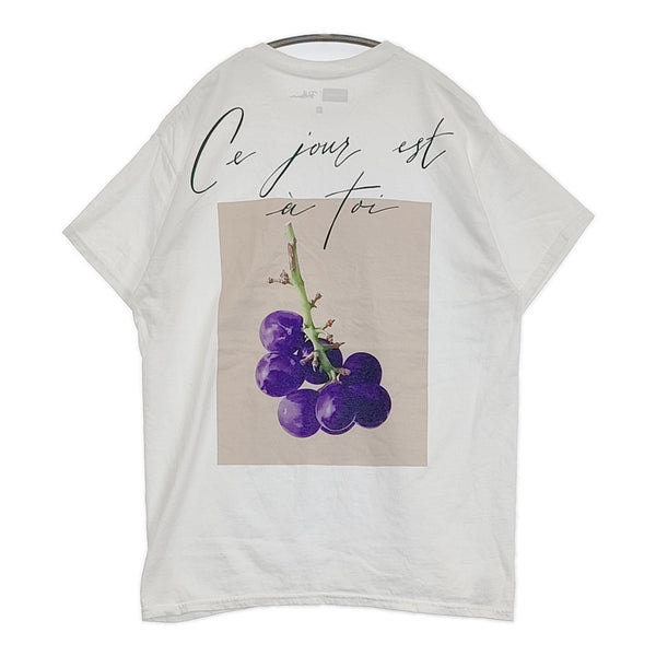 Ron Herman/DESCENDANT Capsule Collection GRAPE SS TEE プリント 半袖Ｔシャツ ホワイト メンズ ロンハーマン/ディセンダント【中古】5-0713S♪