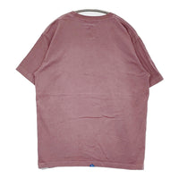 Liberaiders Destination Unknown サイズM ロゴプリント 半袖Ｔシャツ カットソー ピンク メンズ リベレイダース【中古】5-0704S♪