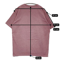 Liberaiders Destination Unknown サイズM ロゴプリント 半袖Ｔシャツ カットソー ピンク メンズ リベレイダース【中古】5-0704S♪