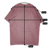 Liberaiders Destination Unknown サイズM ロゴプリント 半袖Ｔシャツ カットソー ピンク メンズ リベレイダース【中古】5-0704S♪