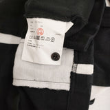 COMME des GARCONS HOMME DEUX 鹿の子 切替 DI-T011 M ポロシャツ AD2021 ブラック ホワイト メンズ コムデギャルソンオムドゥ【中古】5-0713S♪