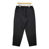 COMME des GARCONS HOMME DEUX ウール イージーパンツ DH-P024 L パンツ AD2021 ブラック メンズ コムデギャルソンオムドゥ【中古】5-1008T♪