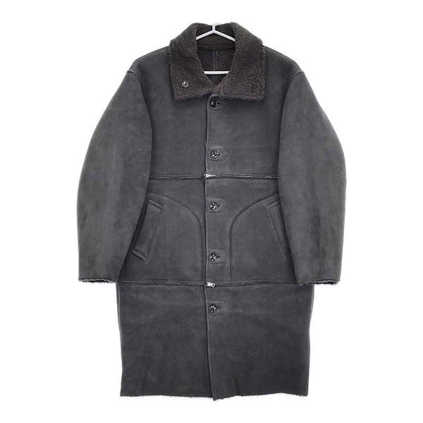 YOKE 新品 24AW REVERSIBLE ＆ DETA CHABLE MOUTON COAT 定価264000円 YK24FW0751C コート チャコールグレー メンズ ヨーク【中古】5-1018A◎