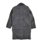 YOKE 新品 24AW REVERSIBLE ＆ DETA CHABLE MOUTON COAT 定価264000円 YK24FW0751C コート チャコールグレー メンズ ヨーク【中古】5-1018A◎