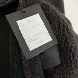 YOKE 新品 24AW REVERSIBLE ＆ DETA CHABLE MOUTON COAT 定価264000円 YK24FW0751C コート チャコールグレー メンズ ヨーク【中古】5-1018A◎