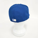 NEW ERA 59FIFTY MLBオンフィールド カンザスシティ・ロイヤルズ ゲーム 帽子 キャップ ブルー メンズ ニューエラ【中古】5-0901G◎