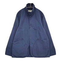 SASSAFRAS ブルゾン サイズM ナイロンジャケット ネイビー メンズ ササフラス【中古】5-0805M♪