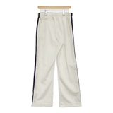 Needles Track Pant Poly Smooth MR286 トラックパンツ ジャージ サイズM パンツ ホワイト パープル メンズ ニードルス【中古】5-0805G♪