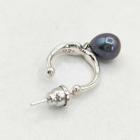 MARA PARIS マラパリ シルバー925 ピアス 片耳のみ イヤリング シルバー ネイビー系 レディース【中古】5-0630G∞