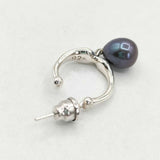 MARA PARIS マラパリ シルバー925 ピアス 片耳のみ イヤリング シルバー ネイビー系 レディース【中古】5-0630G∞