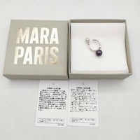 MARA PARIS マラパリ シルバー925 ピアス 片耳のみ イヤリング シルバー ネイビー系 レディース【中古】5-0630G∞