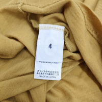 un/unbient ウールカットソー ニット uncu16-1 サイズ4 長袖Ｔシャツ カットソー ロンＴ イエロー メンズ アン【中古】5-1008T♪