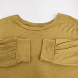 un/unbient ウールカットソー ニット uncu16-1 サイズ4 長袖Ｔシャツ カットソー ロンＴ イエロー メンズ アン【中古】5-1008T♪