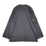 AQUELLOS OJOS VERDES 新品 Sleeping shirt 定価46200円 サイズ3 長袖シャツ 24AW ネイビー メンズ アケヨスオホスヴェルデス【中古】5-0805M♪