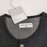 AQUELLOS OJOS VERDES 新品 Sleeping shirt 定価46200円 サイズ3 長袖シャツ 24AW ネイビー メンズ アケヨスオホスヴェルデス【中古】5-0805M♪