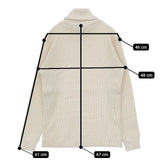 Nigel Cabourn 新品 TURTLE NECK WAFFLE-Ivory 定価22000円 サイズ44 カットソー 24AW アイボリー メンズ ナイジェルケーボン【中古】5-1030T∞