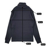 Nigel Cabourn 新品 TURTLE NECK WAFFLE 定価22000円 サイズ46 カットソー 24AW ネイビー メンズ ナイジェルケーボン【中古】5-1030T∞