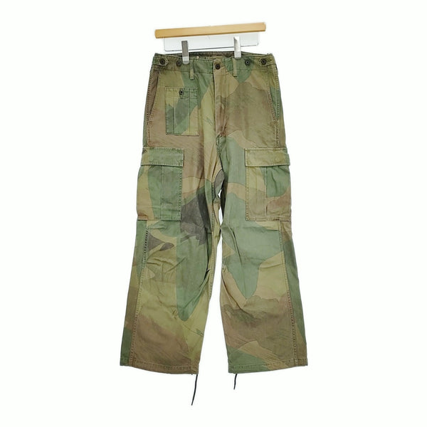 Nigel Cabourn 新品 ARMY CARGO PANT FADE CAMO 定価44000円 サイズ32 カーゴパンツ 24AW カーキ メンズ ナイジェルケーボン【中古】5-0805G♪