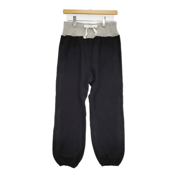 TUKI 新品 cotton long john mix gray rib 定価33000円 0173M サイズ2 スウェット パンツ 24AW ブラック グレー メンズ ツキ【中古】5-0805G♪#
