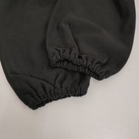 TUKI 新品 cotton long john mix gray rib 定価33000円 0173M サイズ2 スウェット パンツ 24AW ブラック グレー メンズ ツキ【中古】5-0805G♪#