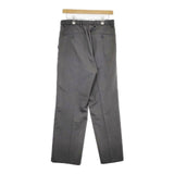green label relaxing TRツイル ワイド ストレート イージーパンツ 防シワ スラックス パンツ グレー メンズ グリーンレーベルリラクシング【中古】5-0714G∞