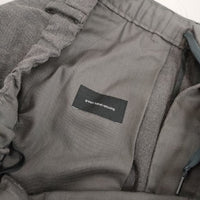 green label relaxing TRツイル ワイド ストレート イージーパンツ 防シワ スラックス パンツ グレー メンズ グリーンレーベルリラクシング【中古】5-0714G∞