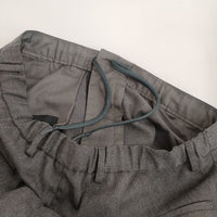 green label relaxing TRツイル ワイド ストレート イージーパンツ 防シワ スラックス パンツ グレー メンズ グリーンレーベルリラクシング【中古】5-0714G∞