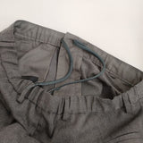 green label relaxing TRツイル ワイド ストレート イージーパンツ 防シワ スラックス パンツ グレー メンズ グリーンレーベルリラクシング【中古】5-0714G∞