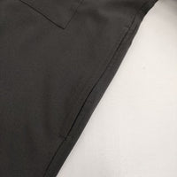 green label relaxing FREELITCH ボックス バンドカラー 防シワ ストレッチ 長袖シャツ ブラック メンズ グリーンレーベルリラクシング【中古】5-0714M∞