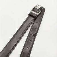 green label relaxing UNITED ARROWS サイズ81 レザー ベルト ダークブラウン メンズ グリーンレーベルリラクシング【中古】5-0813G∞