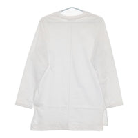 MONKEY TIME 30TENJIKU LONG TEE サイドスリット 長袖Ｔシャツ カットソー ロンＴ ホワイト メンズ モンキータイム【中古】5-0714M∞