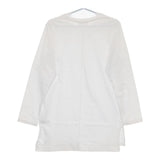 MONKEY TIME 30TENJIKU LONG TEE サイドスリット 長袖Ｔシャツ カットソー ロンＴ ホワイト メンズ モンキータイム【中古】5-0714M∞