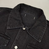 ISSUETHINGS type-1 オーバーサイズ デニムジャケット 23AW ブラック メンズ イシューシングス【中古】5-1019M∞