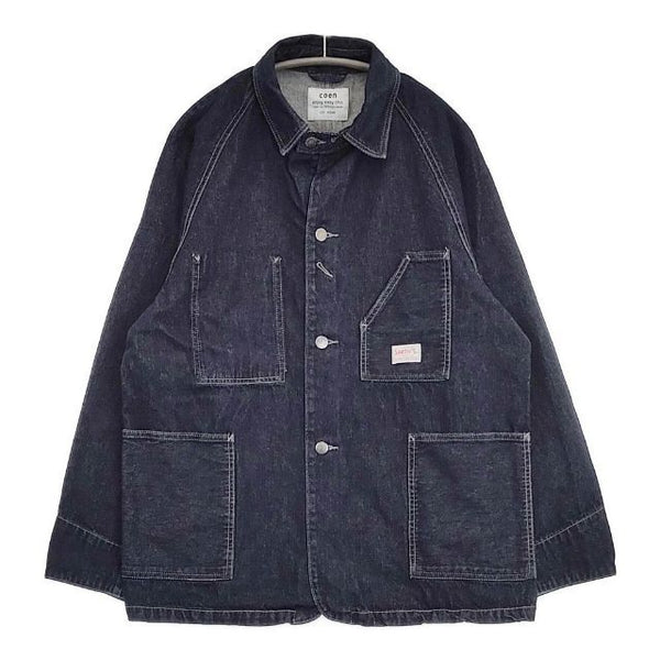 SMITH'S/coen 別注デニムカバーオールジャケット 7560-641-0163 カバーオール 24SS ネイビー メンズ スミス/コーエン【中古】5-1019M∞
