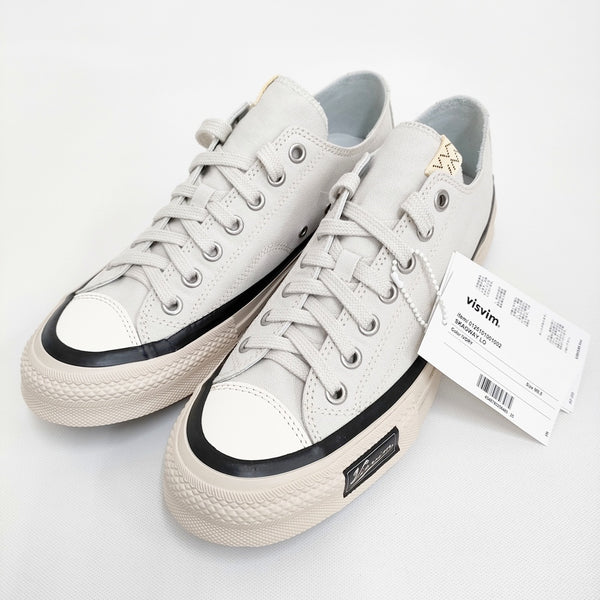 VISVIM 新品 SKAGWAY LO IVORY 定価91300円 サイズ8.5 0125101001002 スニーカー 25SS アイボリー メンズ ビズビム/ヴィズヴィム【中古】5-0514G♪